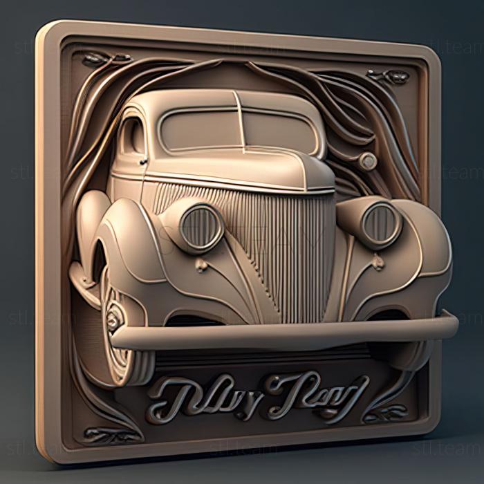3D модель Форд Дель Рей (STL)